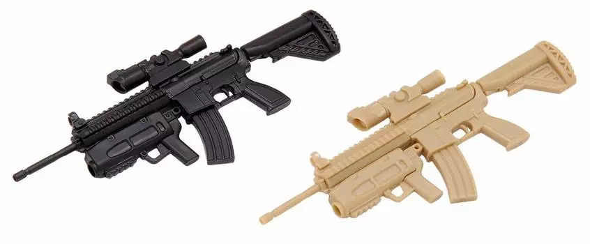 Волна 2 полная длина пластиковая модель первый заказ ограниченный 1/12 AW-002 AR-416 (Штурмовая винтовка) наборы, приблизительно. 5см, КМ-033 (продукция производителя)