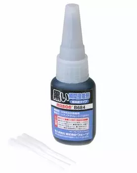 Волна черная мгновенная вязкость клея (высокий тип) чёрный