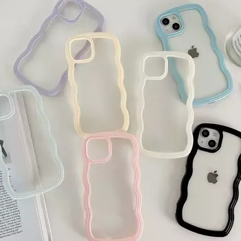 Волнистый чехол для телефона 2 в 1 для Iphone 14 Pro Max 6 6s 7 8 Plus Xsmax X Xr 11 12 Promax 13 противоударный чехол Ins Jane задняя крышка for iphone 14promax