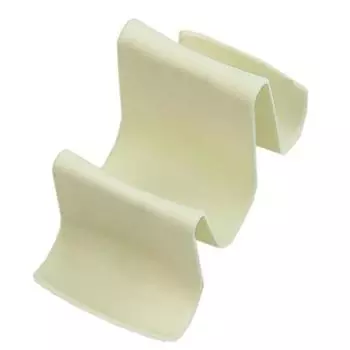 Волнистый стиль, крышка для кастрюли, крышка для ложки, стойка, подставка, держатель, домашняя кухонная утварь белый