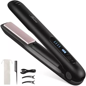 Волосы Беспроводные Волосы USB Прямые Кудрявые Мини Волосы Беспроводные Волосы Портативные Волосы 4 Температуры Дорожный Утюжок, Утюг, Аккумуляторный, Утюг, Утюг, Утюг, Утюг,