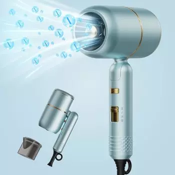 Волосы большой объем воздуха объем воздуха для 2024 года акция Популярные 1500 Вт волосы быстрое отрицательное переключение между холодным и горячим постоянным парикмахерским салоном волосы предотвращает