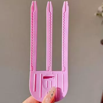 Волосы челки пушистый артефакт шпилька для женщин лоб увеличение верхней челки формирующая расческа A