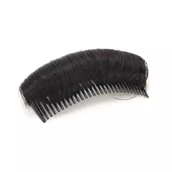 Волосы Черепной Высокий Начес Расческа Мгновенный Объем Толщина Натуральный Шиньон Аксессуар Black,L