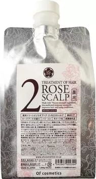 Волосы и кожа головы Лечебное лечение волос и кожи головы Аромат букета роз Косметика [Уход за кожей] 2-РО 1000 г [Квази-лекарство]