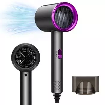 Волосы легко сушить феном с домашним подарком на День 23, 3 уровня регулировки, переноска, легкий вес, насадка, использование/парикмахерская/путешествия, День отца, День матери