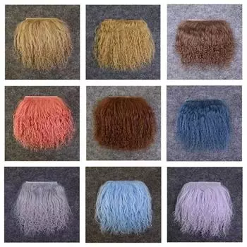 Волосы Raw Synthesis BJD Hair Row Bjd Куклы Вьющиеся волосы Наращивание Игрушка для детей