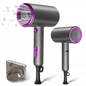 Волосы тихая быстрая сушка постоянная температура волос портативный предотвращение перегрева для дома быстрая сушка постоянная температура уход за волосами SUFHA115 5 фен,