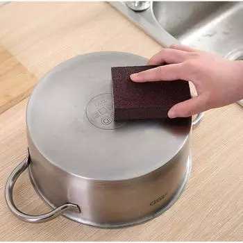 Волшебная губка, нано-ластик, щетка для удаления ржавчины, очистка посуды, кастрюля, наждак, средство для удаления накипи, чистые кастрюли, кухонные инструменты, гаджеты, аксессуары армия зеленый