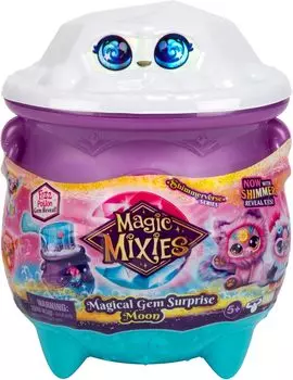 Волшебная игрушка-сюрприз «Котел Луна» от Magic Mixies, мягкая игрушка, рождественский подарок от Overseas Magic, волшебный драгоценный камень, сюрприз «Луна» [Предмет]