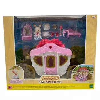 Волшебная коляска маленькой принцессы (5543), Популярная в Корее семья Sylvanian