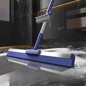 Волшебная метла для домашнего использования, оптовая продажа водяного швабры, силиконовый скребок для пола в ванной комнате, щетка для подметания пола, щетка для чистки зазоров в полу 35cm