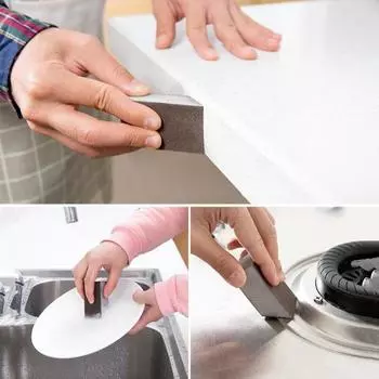 Волшебная наждачная губка, ржавчина, грязь, пятна, миска, горшок, щетка для мытья дома, кухни