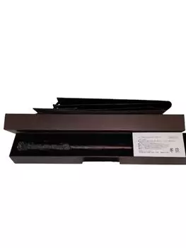 Волшебная палочка Гарри Поттера USJ Official Limited Product Goods Wizarding World of Harry Store Коробка для хранения включена Поттер Олливандера коричневый