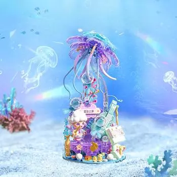 Волшебная палочка и скипетр с микрочастицами вставка игрушка подарок на день рождения для девочки 18*11.5cm