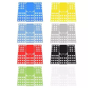 Волшебная папка для одежды для взрослых и детей, футболки, джемперы, органайзер, складка, экономия времени, быстрая складная доска для одежды, держатель для одежды синий