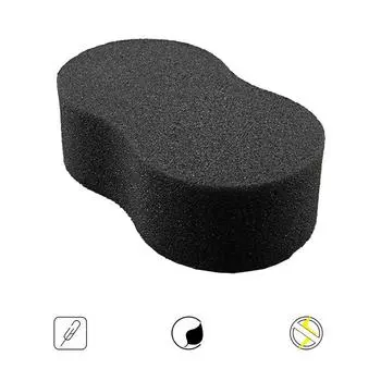 Волшебная парикмахерская губка щетка для волос для черной губки двухсторонняя щетка для завивки волос парикмахерская губка для подметания щетка для стрижки