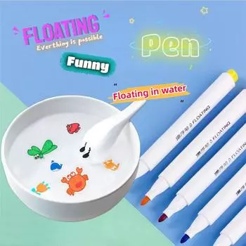 Волшебная плавающая ручка: Создавайте потрясающие произведения искусства на воде с помощью всего лишь одной капли, многоцелевой Style A