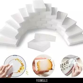 Волшебная салфетка для кухни, бытовая магия, деконтаминация, белая салфетка для чистки, чистящая губка для мытья автомобиля, чистящие средства для мытья посуды