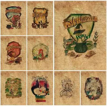 Волшебная шляпа волшебника ремесло волшебник художественный плакат настенное искусство холст картина украшение печать плакатов 21cm30cm NoFrame