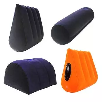 Волшебная треугольная подушка: Надувная подушка для обнимания и любви с подлокотником - Несколько стилей