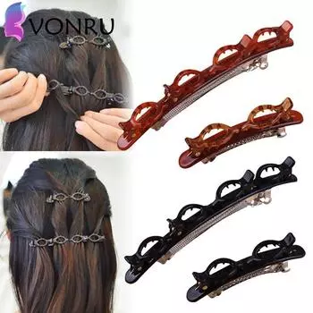 Волшебная заколка для укладки волос в стиле панк, заколка с косой, повязка на голову, аксессуары для волос