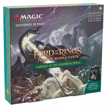 Волшебники побережья Magic the Gathering Властелин Знаний Сцена Коробка Гэндальф на Пеленнорских полях Английская версия Кольца Средиземье -
