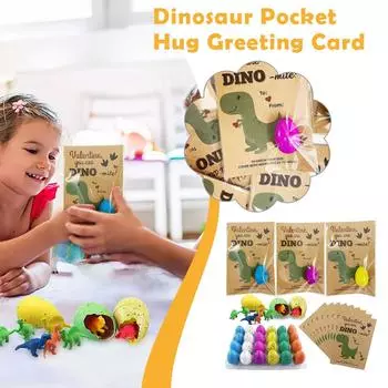 Волшебное инкубационное яйцо динозавра растет в трещине воды для детей с душем на день рождения в ассортименте I1Z5 A-12pcs