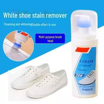 Волшебное средство для чистки обуви: Мгновенно отбеливает и очищает кроссовки без воды, удаляет желтые пятна. 200 per Box
