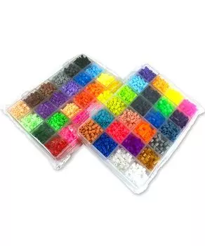 Волшебные бусины соединены с железными художественными бусинами железные бусины бусины примерно 4800 сменных бусин запасная упаковка чехол железо, игрушка, игрушка, 5 мм, штук, (пополнение