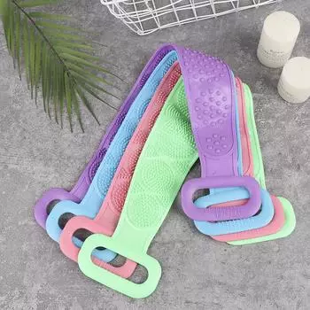 Волшебные силиконовые щетки банные полотенца для растирание спины грязевой пилинг массаж тела душ