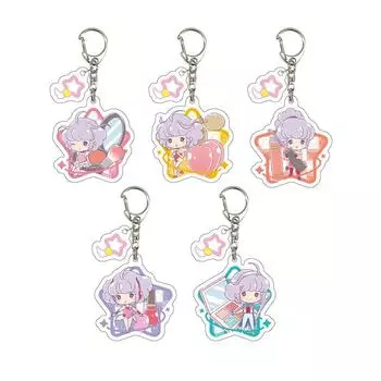 Волшебный ангел Creamy Mami 01 art Акриловый брелок с деталями КОРОБКА из 5 штук [Иллюстрация конфет]
