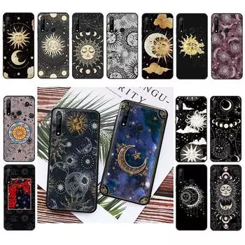 Волшебный чехол для телефона Sun Moon Witches Moon Tarot для Huawei P50 Pro P30 P40 Lite P40Pro P20 lite P10 Plus Mate 20 Pro Mate20 X P10Plus