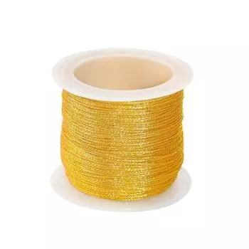 Волшебный цвет Цветная нить 6-прядный плетеный вручную браслет с золотой подкладкой Браслет Плетеный ручной ремешок Цветная проволока DIY Материал Аксессуары 6 shares-A102 (silver layer brighter)