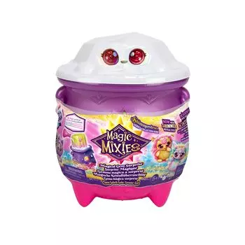Волшебный котел-сюрприз Magic Mixies Magical Gem: солнце. Новые сверкающие глаза Покажите плюшевую игрушку Fizzing Cauldron и откройте для себя 2 магических солнечных камня