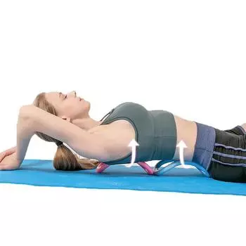 Волшебный круг для йоги, тренажерный зал, фитнес-кольцо, петля для талии, форма плеч, пилатес, бодибилдинг, аксессуары для домашних упражнений и тренировок ROXO