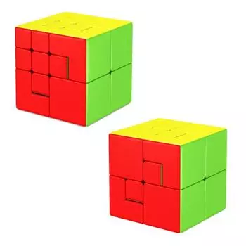 Волшебный куб, гладкая вращающаяся развивающая игрушка-головоломка для детей Puppet 1