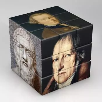 Волшебный куб-головоломка 3x3x3, ученый-философ, музыкант, Speed Cubo, детские подарки, развивающие кубики-головоломки, игрушки для детей