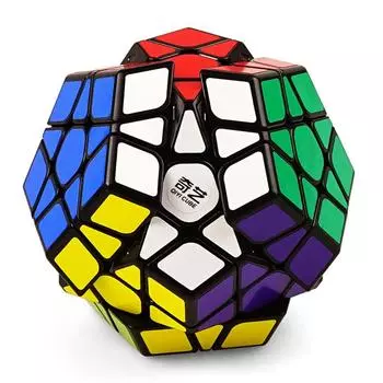 Волшебный куб Megaminx 3x3, додекаэдр без наклеек, скоростные кубики, головоломка, игрушка-головоломка чёрный