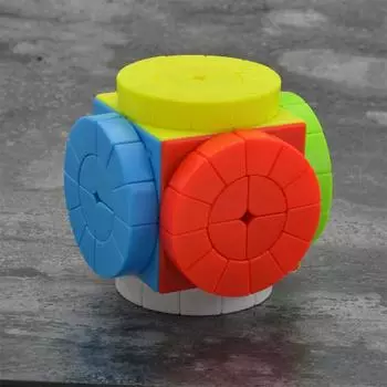 Волшебный куб, забавная машина времени, профессиональная скоростная головоломка Magico Cubo, часы Монтессори, игральные кости, развивающая игрушка-непоседа для детей