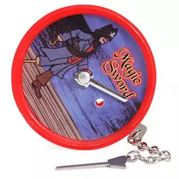 Волшебный меч. Волшебные трюки. Стадия крупным планом. Волшебное веселье. Появляются исчезающие игрушки.