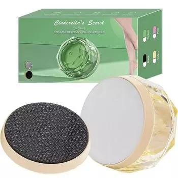 Волшебный нано-кристаллический ластик для волос, безболезненное отшелушивание, удаление мозолей, удаление волос зелёный