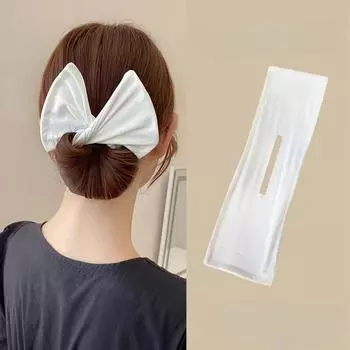 Волшебный пучок для волос, обруч для завивки волос, бигуди для самостоятельной укладки волос, французский стильный держатель для пончиков, женские аксессуары для волос one size