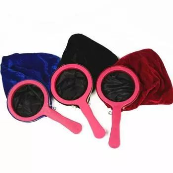 Волшебный реквизит. Большая волшебная тканевая сумка. Пустая сумка. Трансформирующие предметы. Большая сумка Цянькунь. Реквизит для выступления на сцене. красный