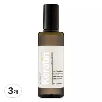 Volume by Sun Keratin Freeze & Shine Hair Spray, 180ml, 3 pcs.