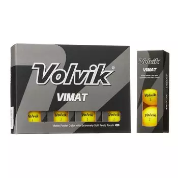 Volvik VIMAT 2023 Желтый 1 дюжина жёлтый