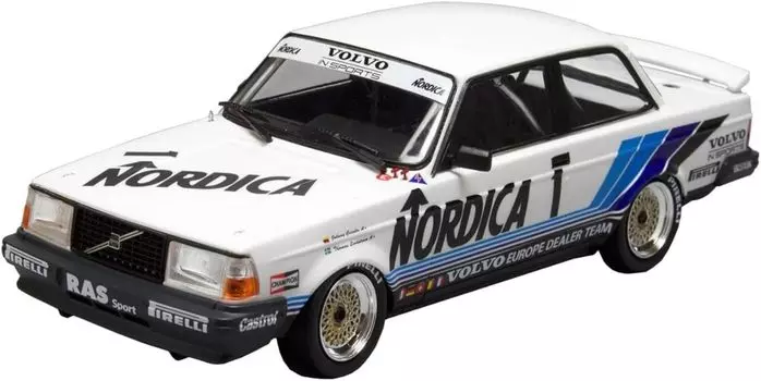 Volvo 240 Turbo 1986 ETCC Hockenheim Winner Eggenberger Team 1985 Macau Gear Race наклейка в комплекте пластиковая модель PN24013SK Platts/NuNu 1/24 (Машина)