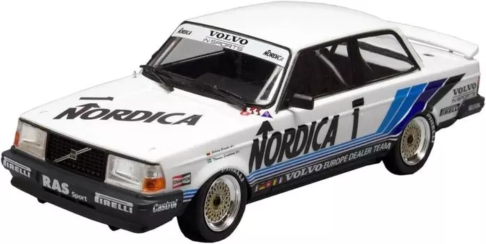 Volvo 240 Turbo 1986 ETCC Hockenheim Winner Detail Up Детали включены Пластиковая модель PN24013PH Platz/NuNu 1/24