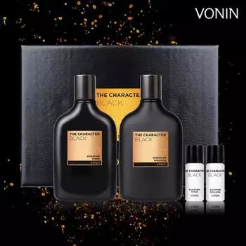 VONIN The Character Black Мужская базовая косметика 2 типа Special