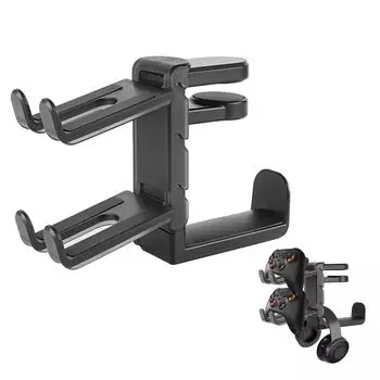 voocye Наушники Контроллер 360 градусов Хранение наушников Стол Подходит для гарнитур и может хранить кабель Грузоподъемность фунтов Пружинный зажим Стойка, чёрный